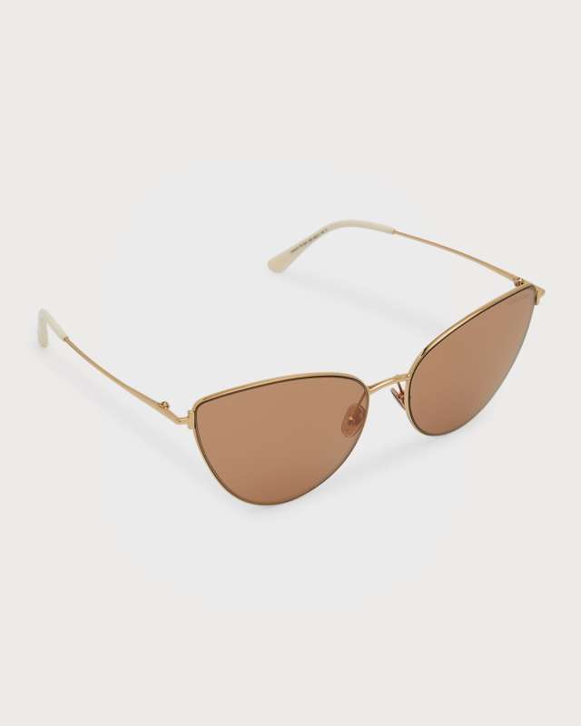 Anais Metal Cat-Eye Sunglasses